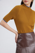 Load image into Gallery viewer, Ribbed-detail knit top